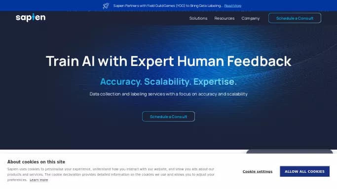 Sapien — платная нейросеть  , автономные ИИ (AGI). 