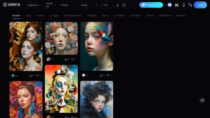 SeaArt — бесплатная нейросеть   для создания изображений,  для генерации промптов. Бесплатная версия с ограниченным функционалом, есть платные тарифы.