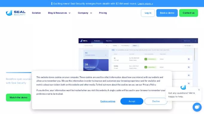 Seal Security — платная нейросеть  для помощи в автоматизации. 