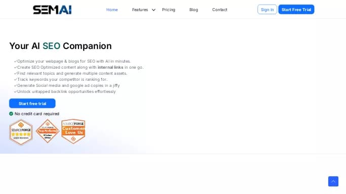 SEMAI — платная нейросеть   для копирайтинга,  для написания текста. 