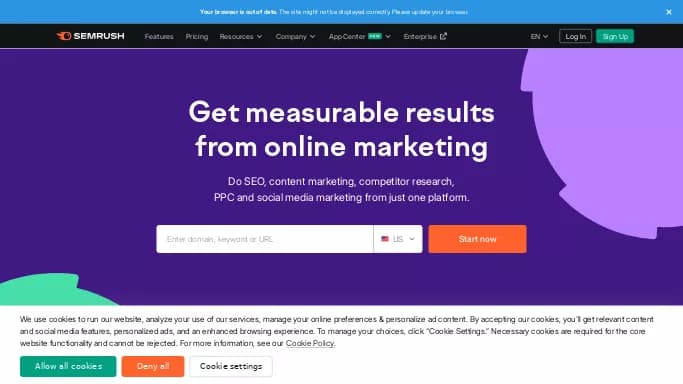 Semrush Social AI — платная нейросеть   для маркетинга,  для SMM. 