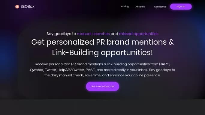 SEOBox.ai — платная нейросеть   для копирайтинга. Бесплатная версия с ограниченным функционалом, есть платные тарифы.