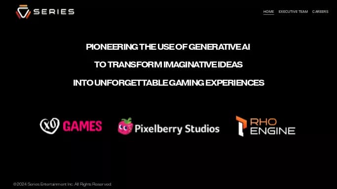 Series AI — платная нейросеть   в играх,  для помощи в образовании,  для дизайна. 
