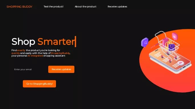 ShoppingBuddy — бесплатная нейросеть   для маркетинга. 