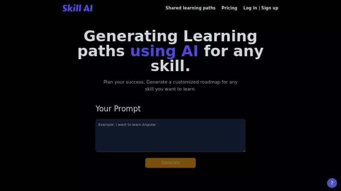 Skill AI — бесплатная нейросеть   для помощи в образовании. Бесплатная версия с ограниченным функционалом, есть платные тарифы.