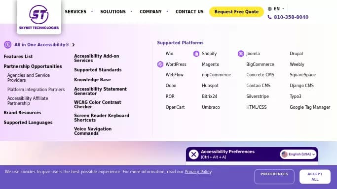 All in One Accessibility® — платная нейросеть  и ассистивные технологии,  для дизайна. 