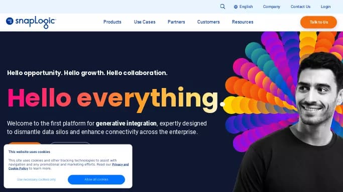 SnapLogic — платная нейросеть  , автономные ИИ (AGI), для помощи в автоматизации,  для no Code/Low Code разработки. 
