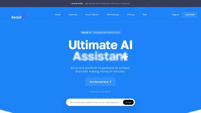 SocialJi — платная нейросеть   для маркетинга. 