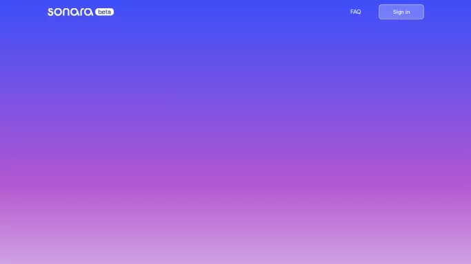 Sonara — платная нейросеть   помогающие в управлении персоналом, , автономные ИИ (AGI), для помощи в автоматизации. 