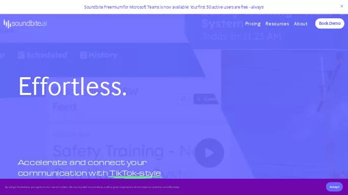 Soundbite — платная нейросеть   для SMM. 