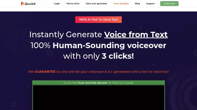 Speechelo — платная нейросеть   для создания голоса. Бесплатная версия с ограниченным функционалом, есть платные тарифы.