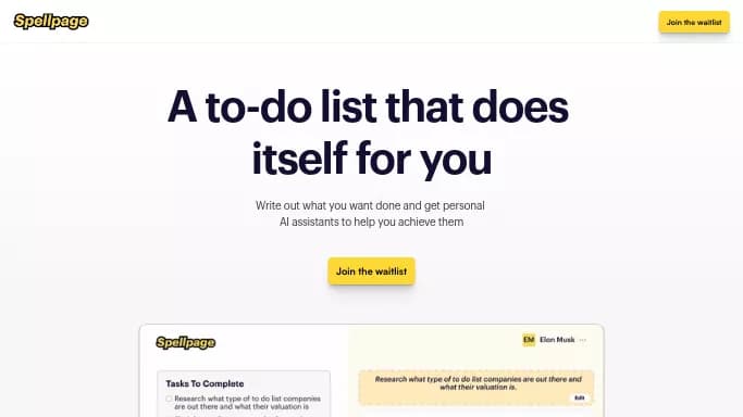 Spellpage — бесплатная нейросеть   для повышения продуктивности. Бесплатная версия с ограниченным функционалом, есть платные тарифы.