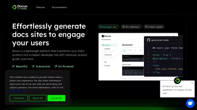 Docuo — платная нейросеть   для no Code/Low Code разработки,  для копирайтинга,  для помощи в образовании. 