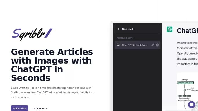 Sqriblr — платная нейросеть   для создания изображений. Бесплатная версия с ограниченным функционалом, есть платные тарифы.
