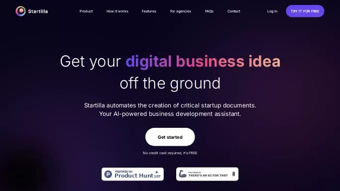 Startilla — платная нейросеть   для маркетинга. 