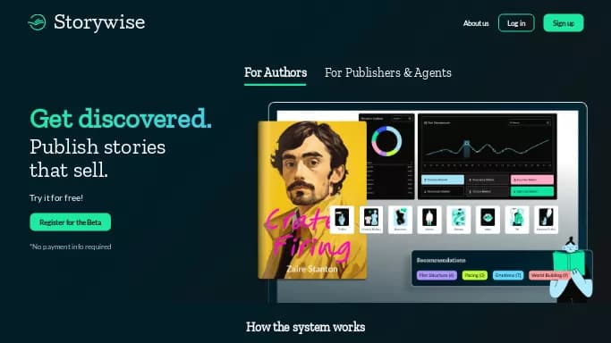 Storywise — платная нейросеть   для написания текста. 