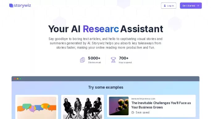 Storywiz — платная нейросеть   для сторителлинга. 