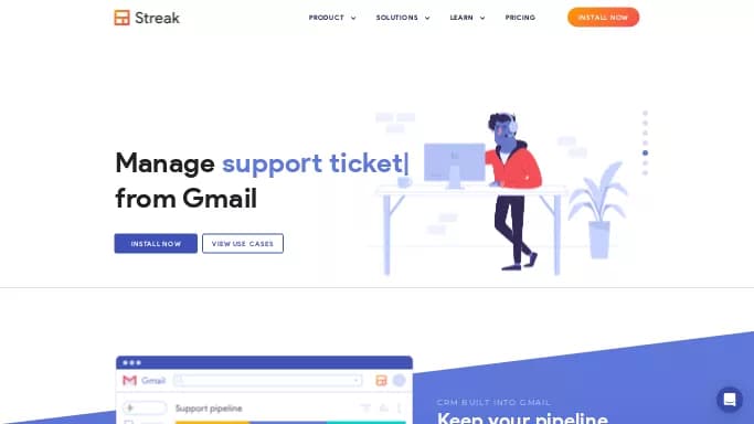 Streak — платная нейросеть   для работы с электронной почтой. Бесплатная версия с ограниченным функционалом, есть платные тарифы.