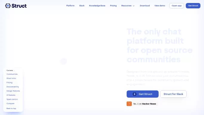 Struct Chat — платная нейросеть   — чат-бот. 