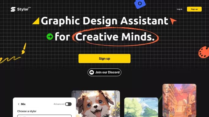 Stylar AI — бесплатная нейросеть   для создания изображений. Бесплатная версия с ограниченным функционалом, есть платные тарифы.