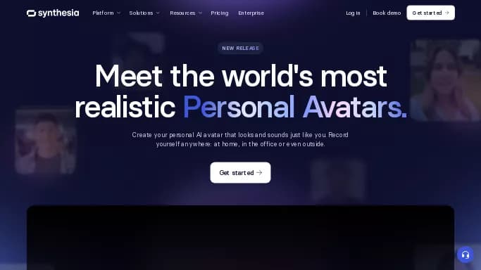 Personal Avatars Synthesia — бесплатная нейросеть   для создания аватаров и цифровых 3D персонажей. Бесплатная версия с ограниченным функционалом, есть платные тарифы.