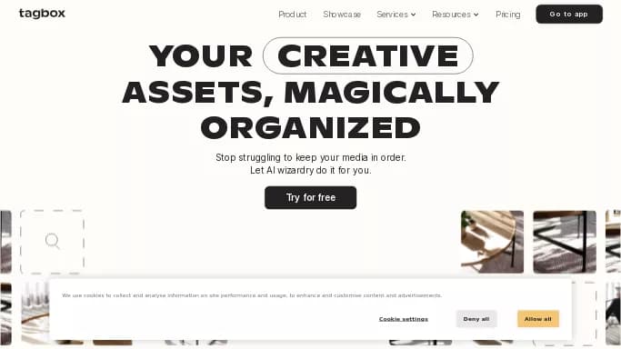 Tagbox — бесплатная нейросеть   для дизайна. Бесплатная версия с ограниченным функционалом, есть платные тарифы.