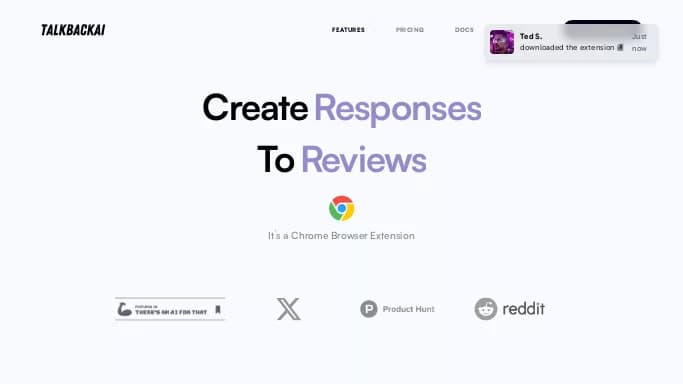 Talkback AI — бесплатная нейросеть   для маркетинга. Бесплатная версия с ограниченным функционалом, есть платные тарифы.