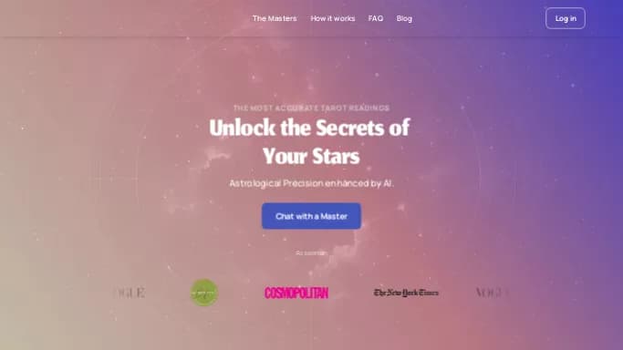 Tarot Master — платная нейросеть   для развлечений,  для повышения продуктивности, для помощи в автоматизации, — полезные ИИ. 