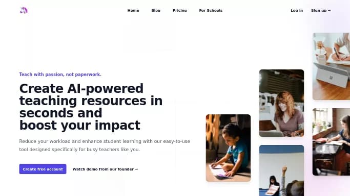 Teacherbot — платная нейросеть   для помощи в образовании. Бесплатная версия с ограниченным функционалом, есть платные тарифы.