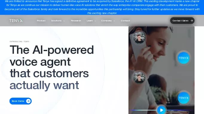 Tenyx — платная нейросеть   для маркетинга. 