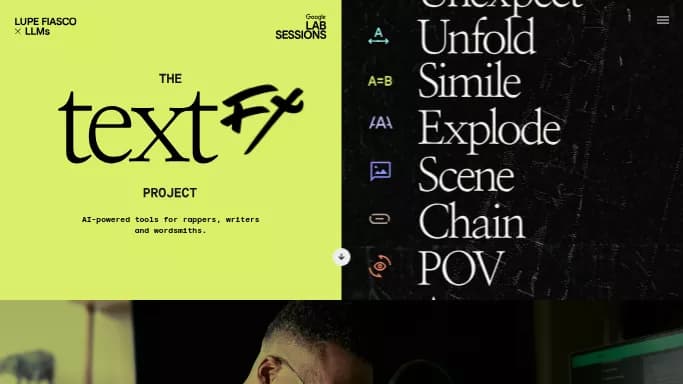 TextFX by Google — бесплатная нейросеть   для копирайтинга. 