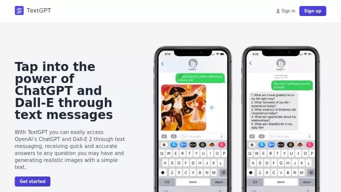 TextGPT — бесплатная нейросеть  — полезные ИИ, , расширения ChatGPT. Бесплатная версия с ограниченным функционалом, есть платные тарифы.