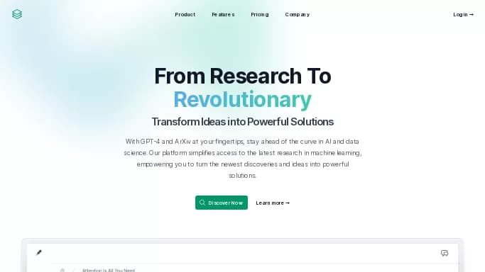 TextLayer — бесплатная нейросеть   для научно-исследовательской деятельности,  для разработки программного обеспечения,  для поиска. Бесплатная версия с ограниченным функционалом, есть платные тарифы.