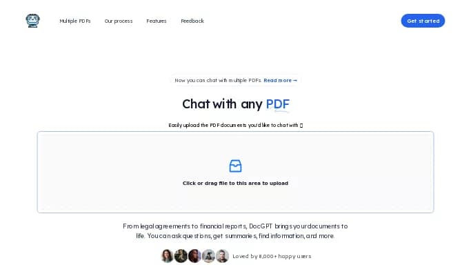 DocGPT — бесплатная нейросеть   — чат-бот. Бесплатная версия с ограниченным функционалом, есть платные тарифы.