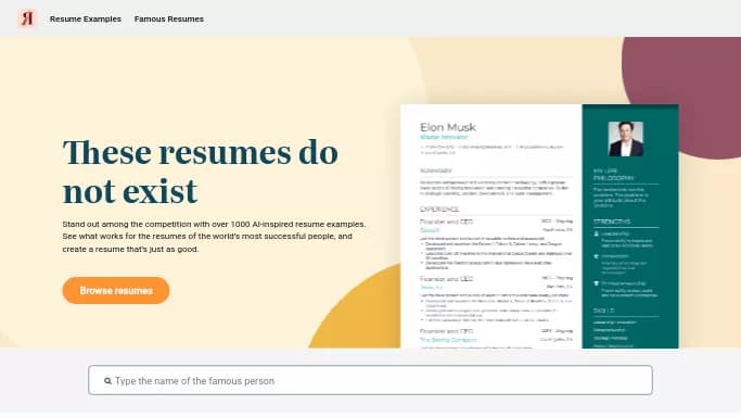 Thisresumedoesnotexist — бесплатная нейросеть   помогающие в управлении персоналом. Бесплатная версия с ограниченным функционалом, есть платные тарифы.