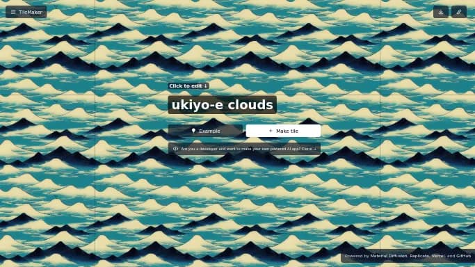 TileMaker — бесплатная нейросеть   для создания изображений. 