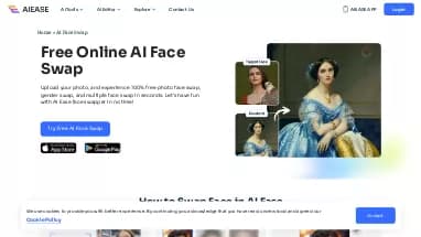 Нейросеть AI Ease Face Swapper - Дипфейк