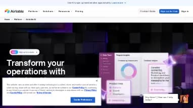 Нейросеть Airtable AI - Автоматизация,Анализ данных,No Code/Low Code,Продуктивность