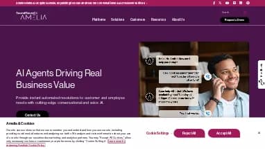Нейросеть Amelia.ai - Автономные ИИ,Автоматизация,Маркетинг