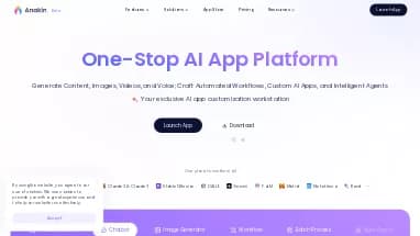 Нейросеть Anakin.ai - No Code/Low Code,Генерация текста,Автоматизация