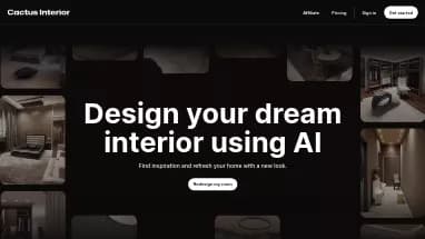 Нейросеть Cactus Interior - Недвижимость и архитектура