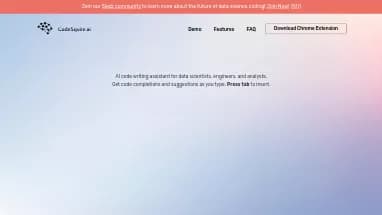 Нейросеть Codesquire AI - Разработка ПО,Анализ данных