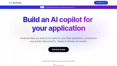 Нейросеть Continual AI - Разработка ПО,Анализ данных