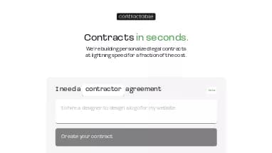 Нейросеть Contractable - Право