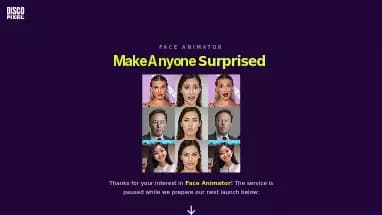 Нейросеть Face Animator - Развлечения,Редактирование изображений