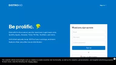 Нейросеть DistroKid - Полезные ИИ,Музыка