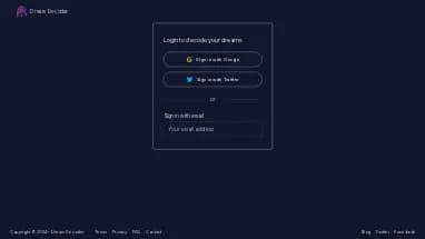Нейросеть Dream Decoder - Здоровье,Продуктивность,Автоматизация,Чат-бот
