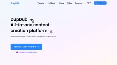 Нейросеть DupDub - Полезные ИИ,Маркетинг