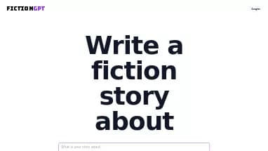 Нейросеть FictionGPT - Сторителлинг