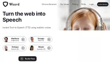Нейросеть Woord - Генерация голоса,Образование,Наука и исследования